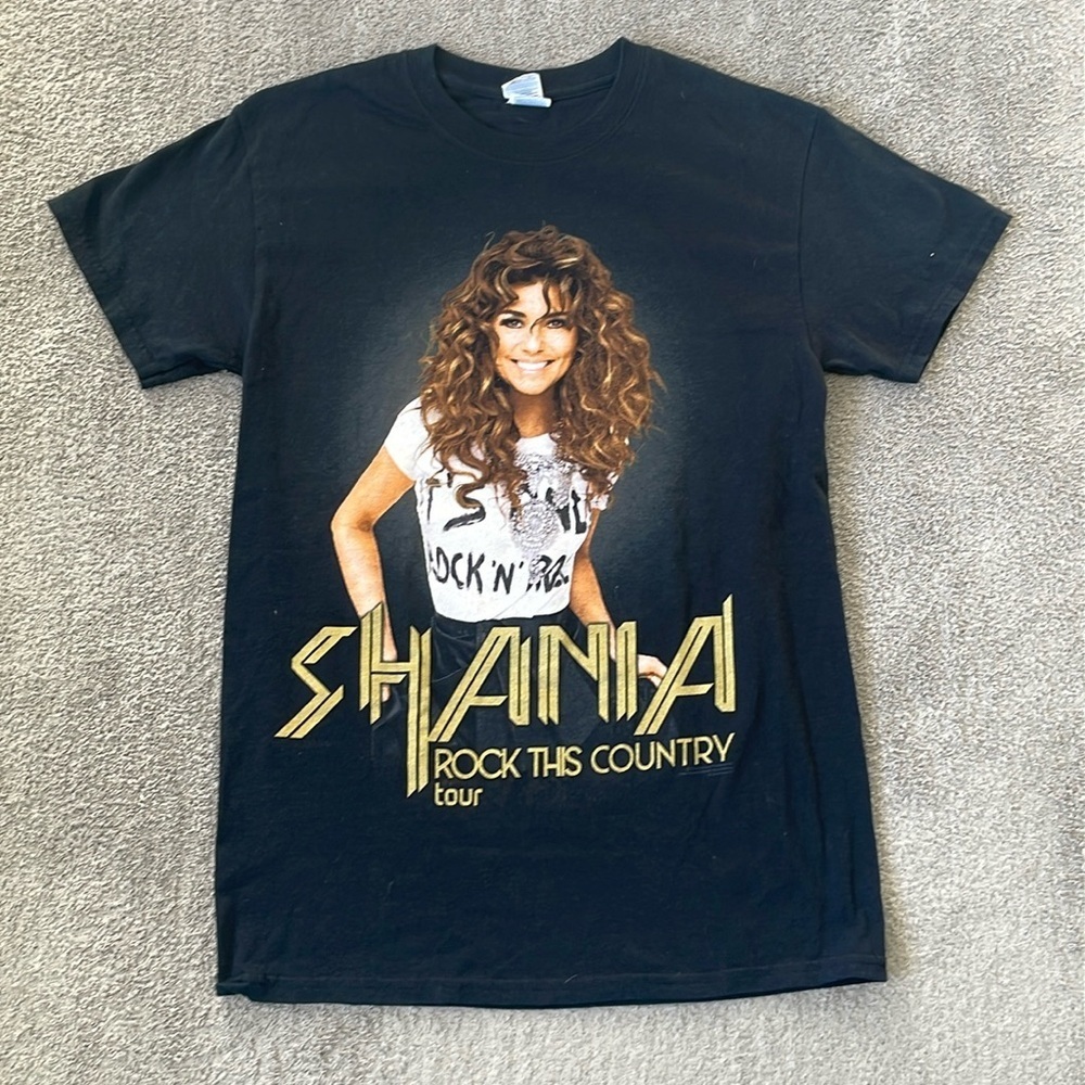 EC Shania Twain Rock this Country Tour T-Shirt - Size Small